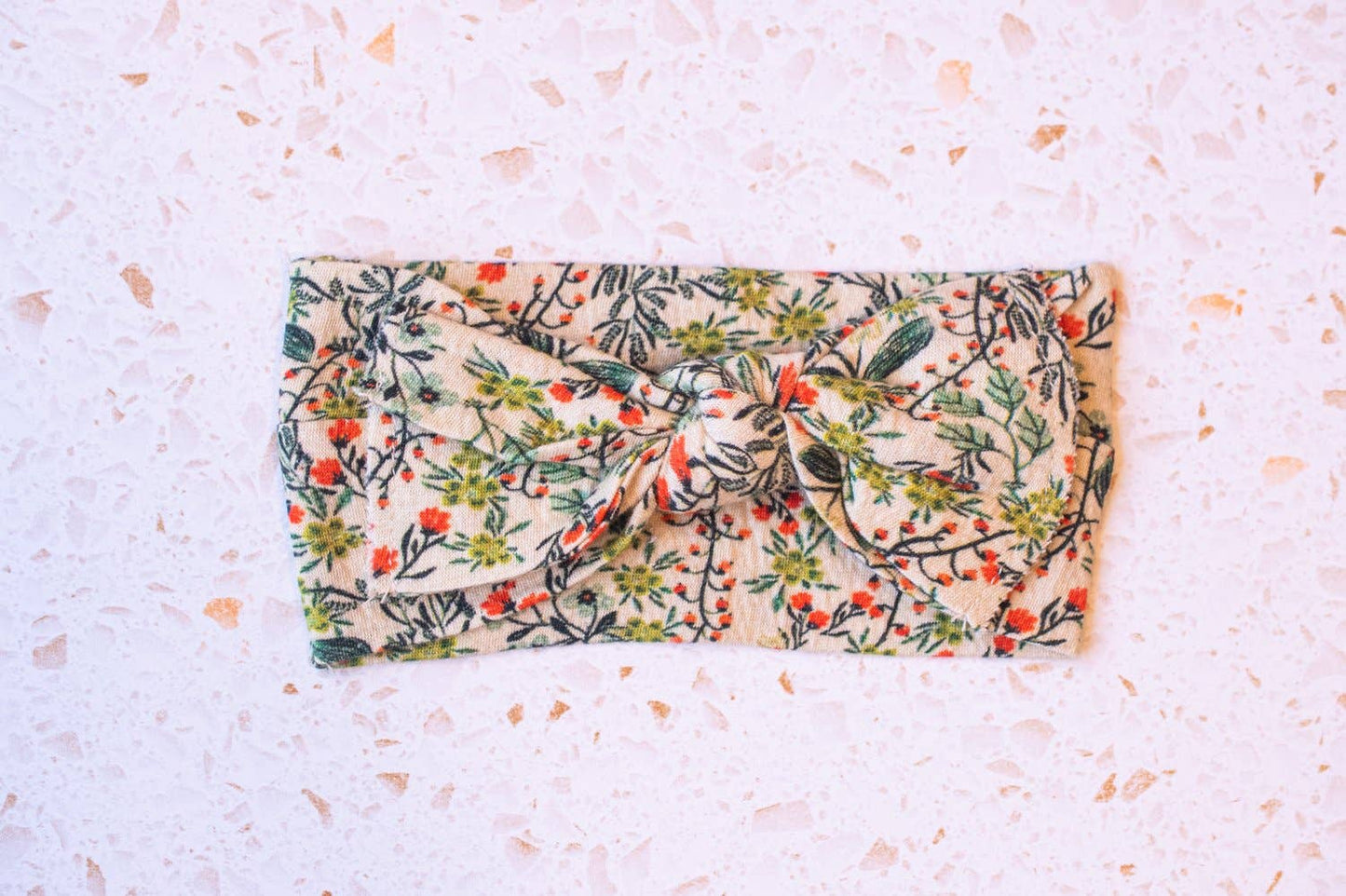 Spring Floral Bow Knot