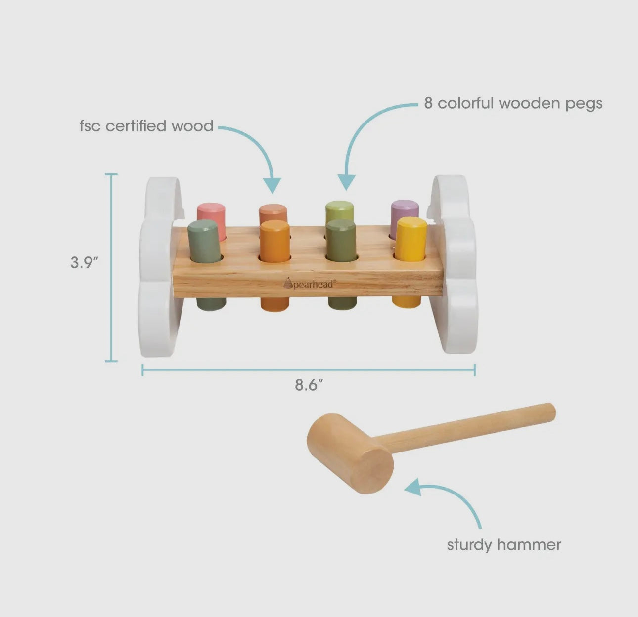 Wooden Hammer Bench