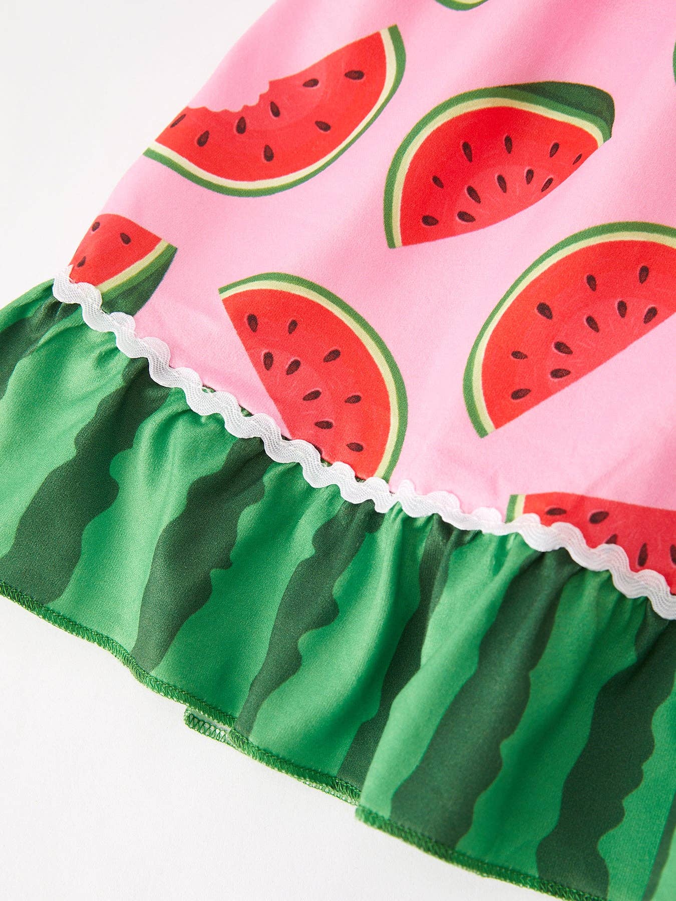 Watermelon Ruffle Dress