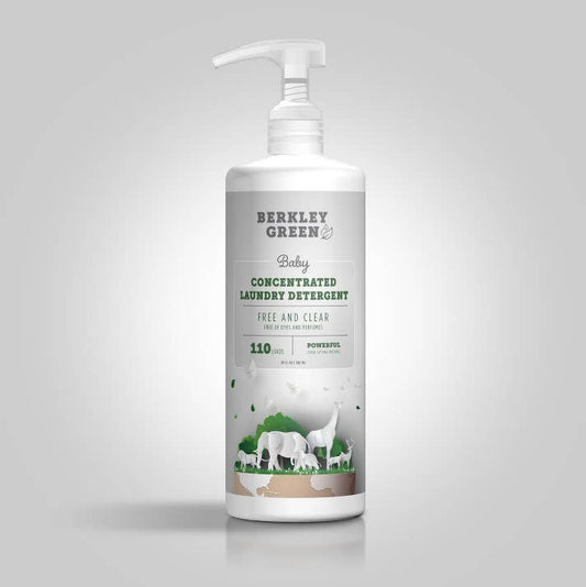 Concentrated Laundry Detergent - Free & Clear (30oz bottle)