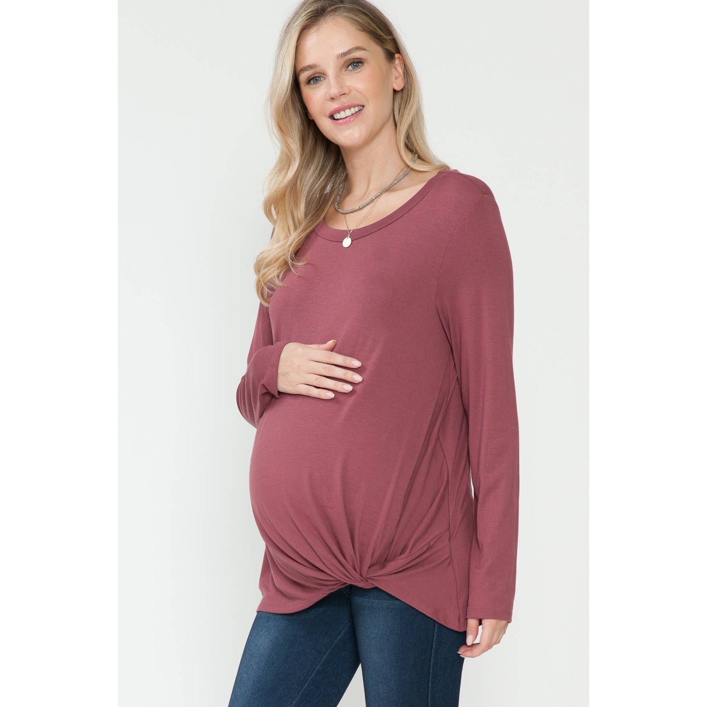 Maternity Front Twist Top