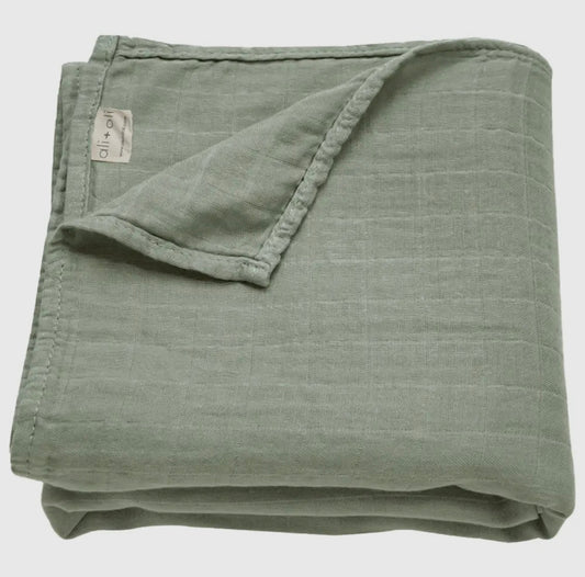 Bamboo Muslin Swaddle Blanket - MORE COLORS