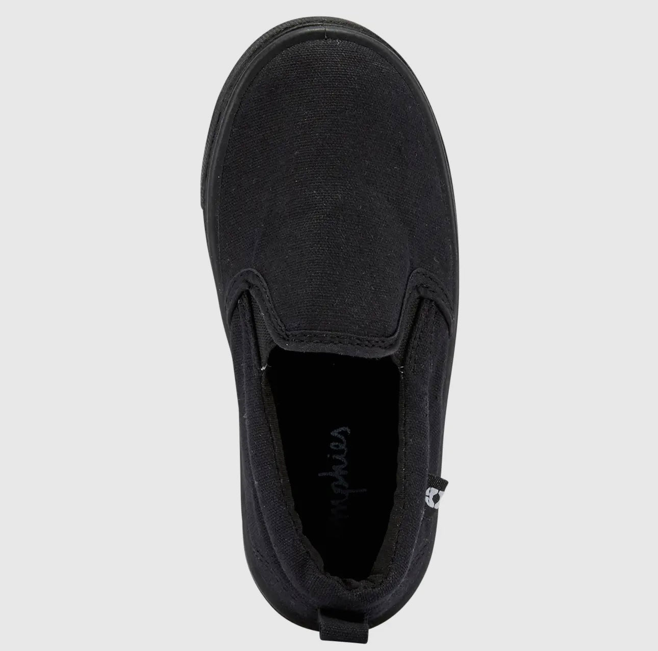 Rascal  Black Slip On Shoe