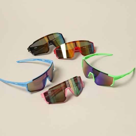 Kids Wrap Around Half Rim Sunglasses