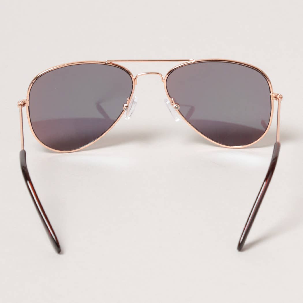 Kids Tinted Aviator Sunglasses