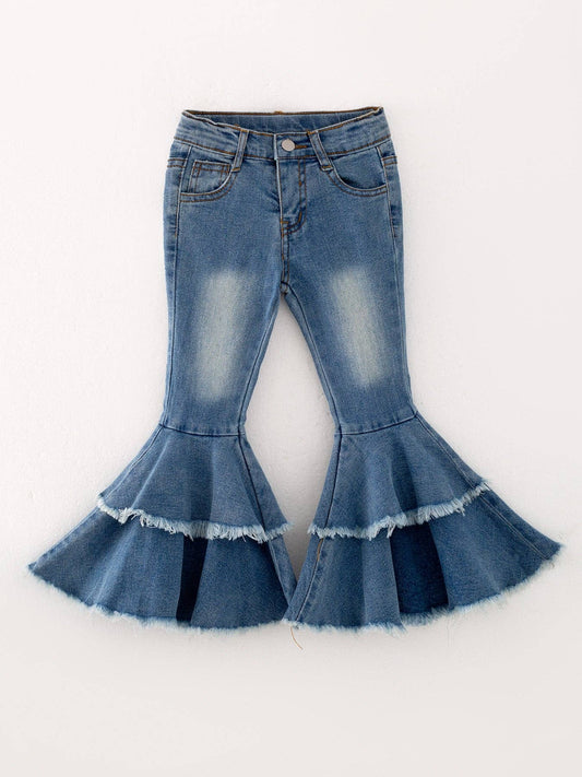 Light Blue Bell Bottoms