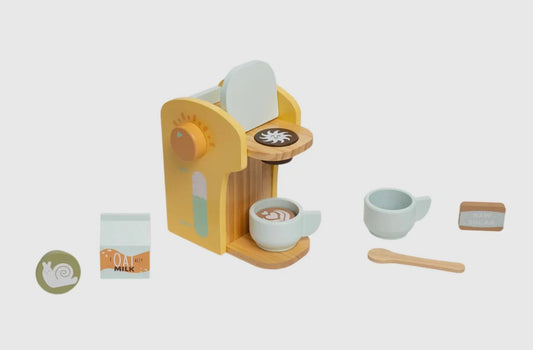 Wooden Coffee Set