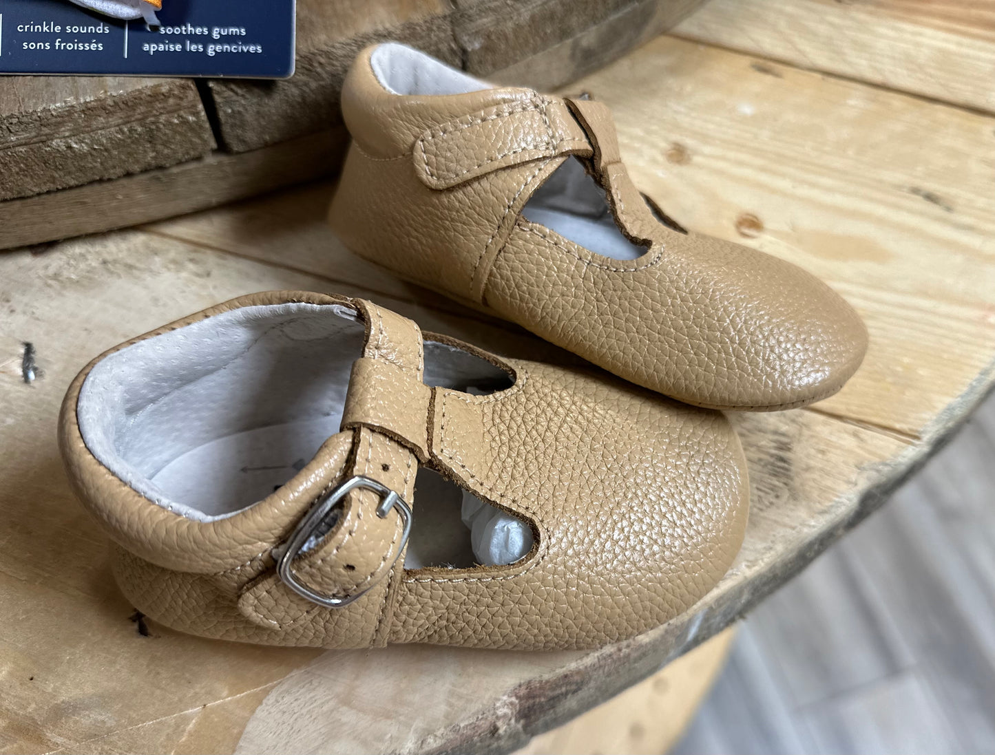 Leather Soft Sole Baby Mary Jane Shoes