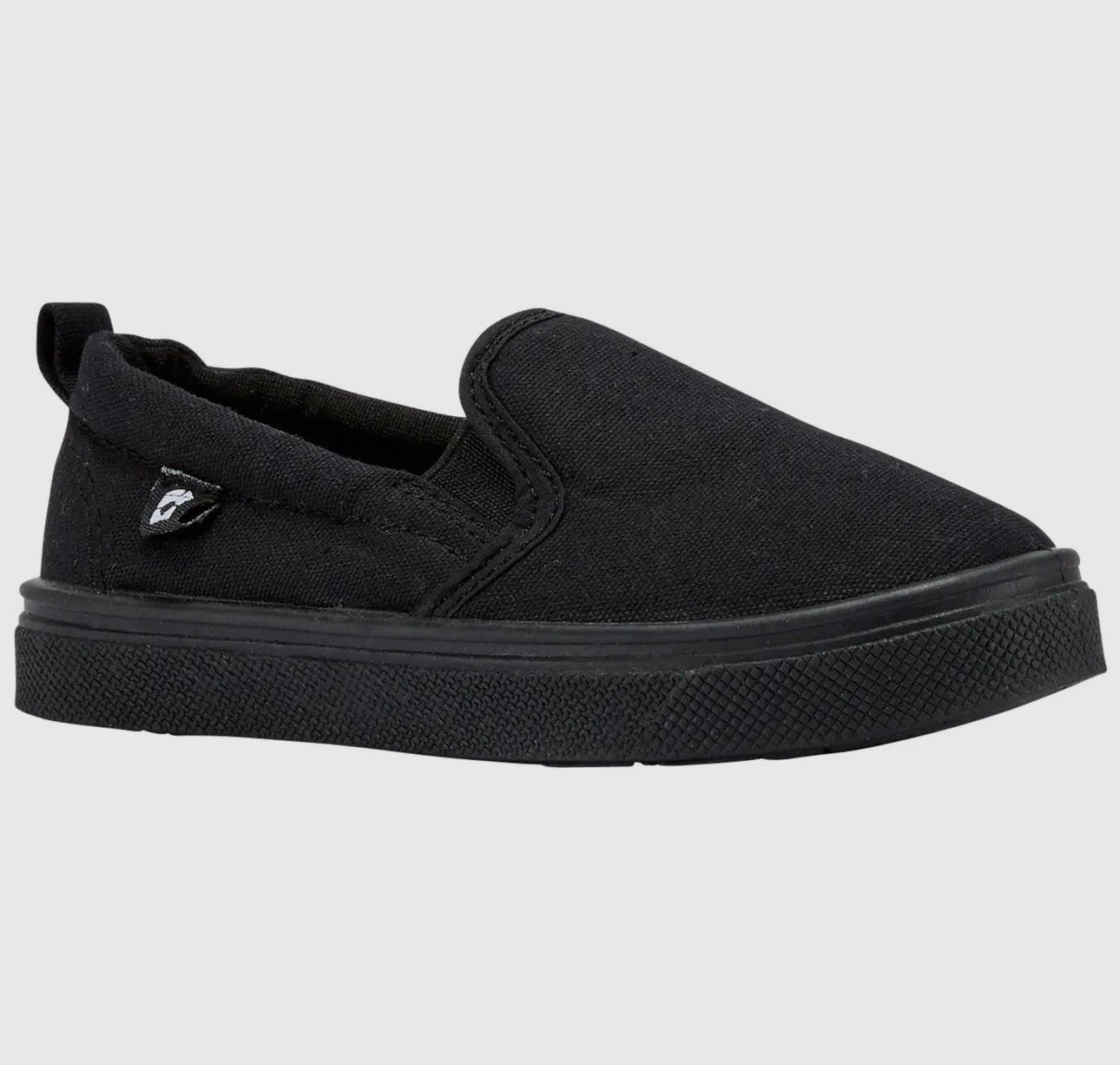 Rascal  Black Slip On Shoe
