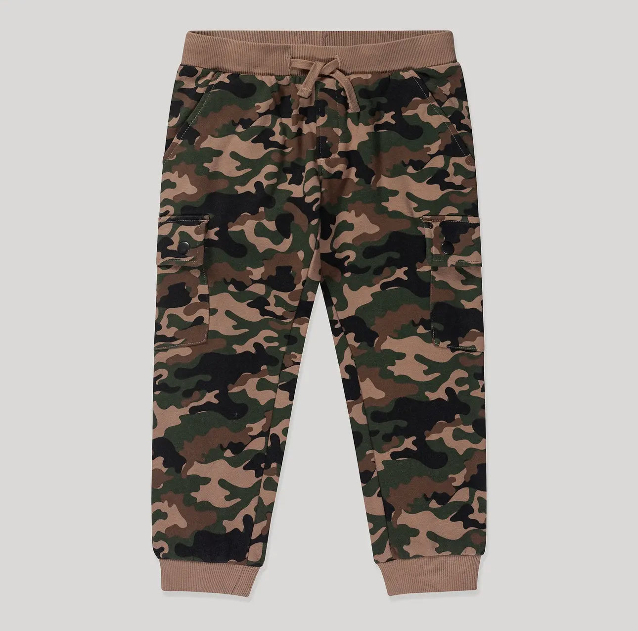 Camo Joggers W/ Side Pockets