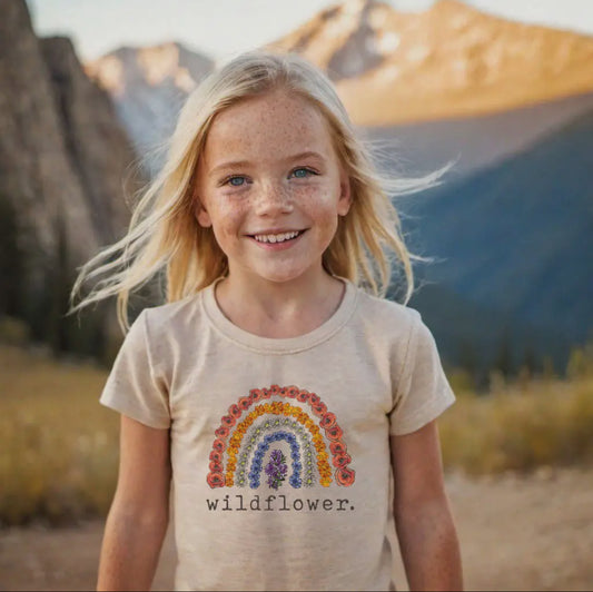 Wildflower Rainbow Tee Shirt