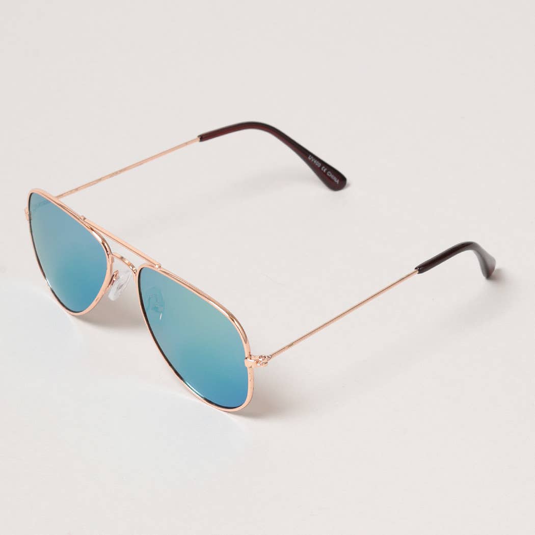 Kids Tinted Aviator Sunglasses